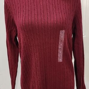 Kim Rogers Women's Cowl Neck Sweater - Sirin Red